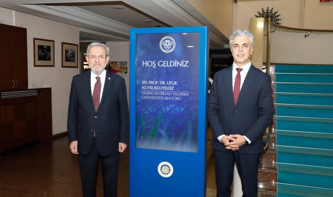 Erzincan Binali Yıldırım Üniversitesi (EBYÜ) Rektörü Prof. Dr. Ufuk Kuyrukluyıldız,