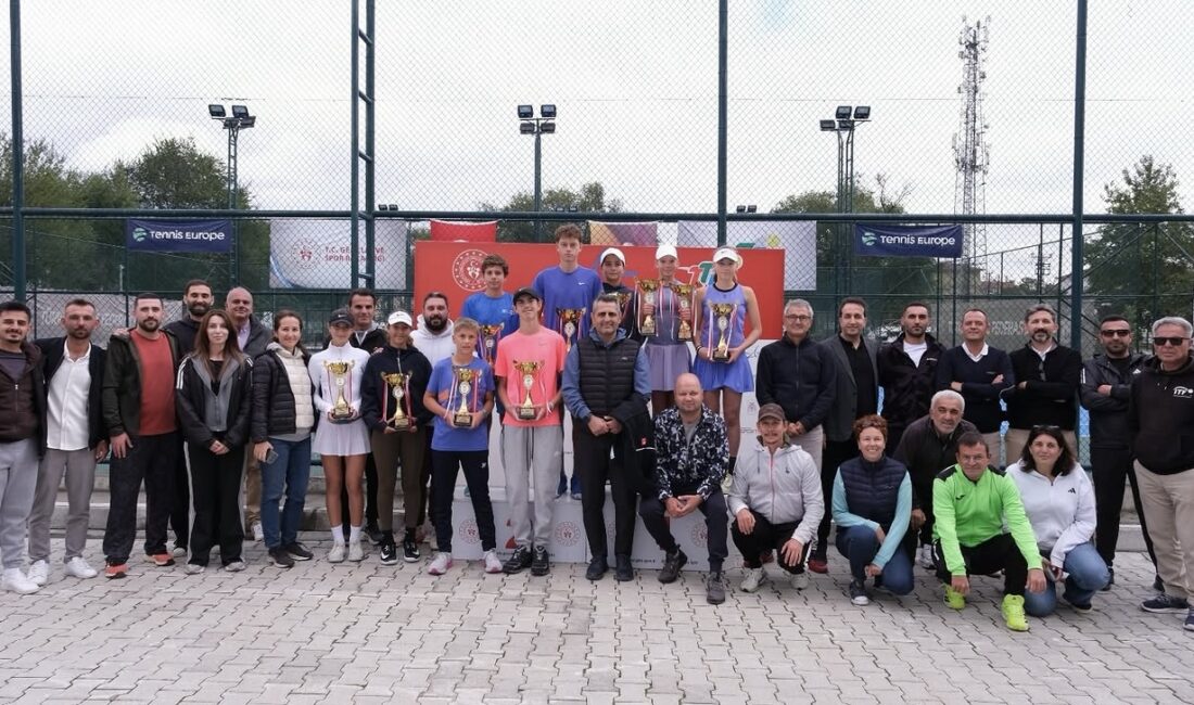 Erzincan’da düzenlenen Tennis Europe Junior Tour 5. Ergan Cup, Türkiye’nin
