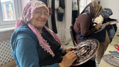 Erzincan’da coğrafi işaret tescilli bakır işlemeciliği, Erzincan Belediyesi Meslek Edindirme