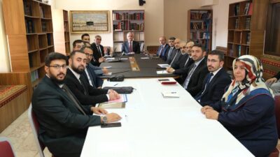 Diyanet İşleri Başkanlığı İnsan Kaynakları Genel Müdürü Sinan Kazancı başkanlığındaki