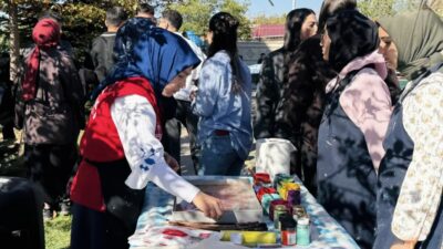 Erzincan’ın Üzümlü ilçesinde Gençlik Merkezi tarafından yürütülen “Merkezim Her Yerde”