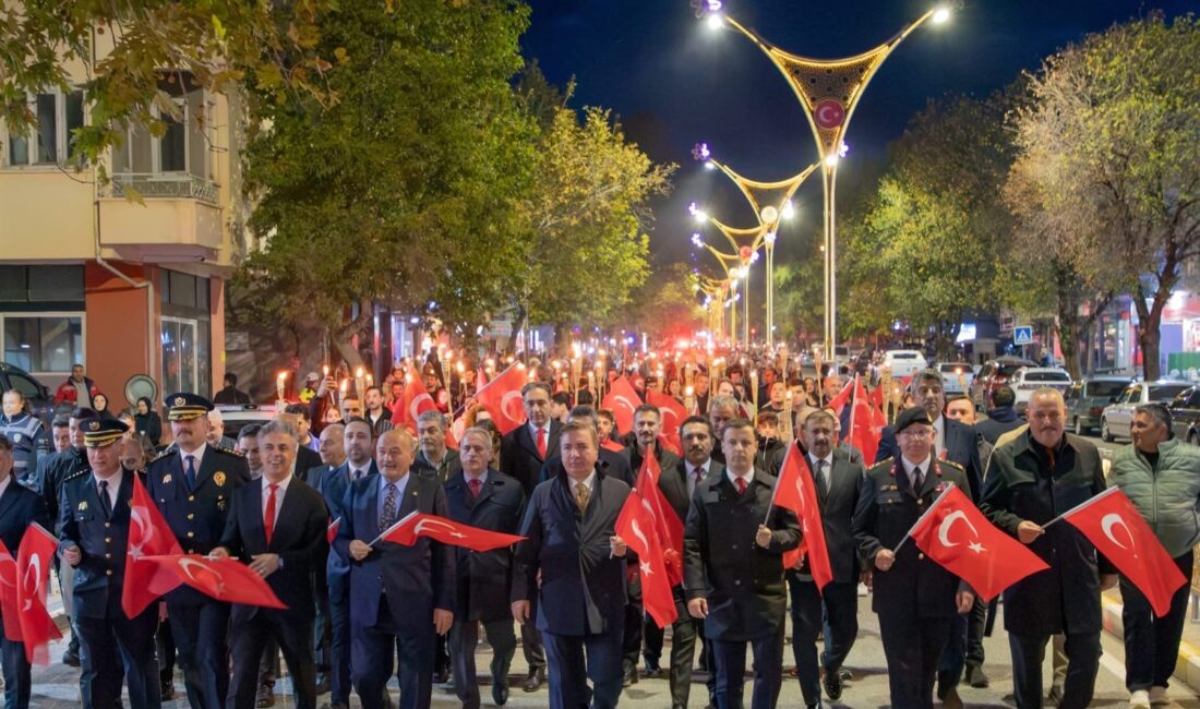 Erzincan’da Cumhuriyet’in kuruluşunun 103’üncü yıl dönümü ve 29 Ekim Cumhuriyet