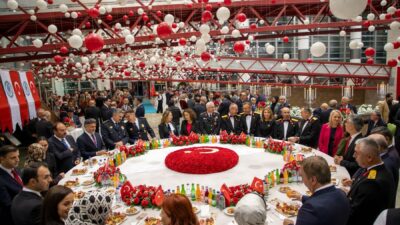 Erzincan’da 29 Ekim Cumhuriyet Bayramı’nın 103. yıl dönümü dolayısıyla Valilik