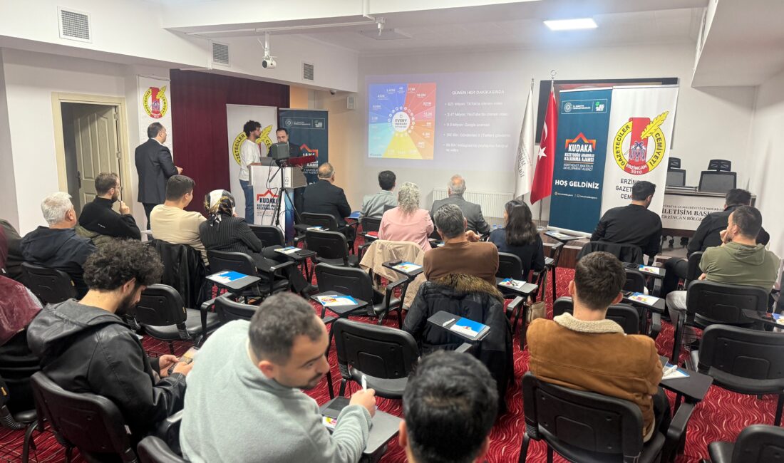 Erzincan’da yerel basının dijital dönüşümüne katkı sağlamak ve gazetecilerin yeni