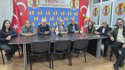 Erzincan Sinema Akademisi kapsamında kente gelen sinema ve televizyon dünyasının