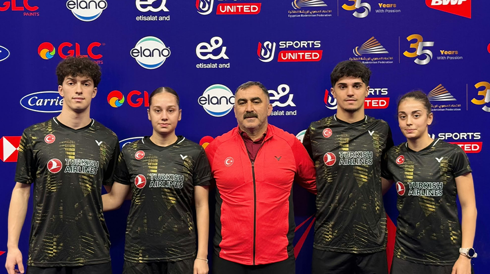 Erzincan’ın badminton branşındaki başarılı sporcuları, uluslararası arenada Türkiye’yi temsil etmek